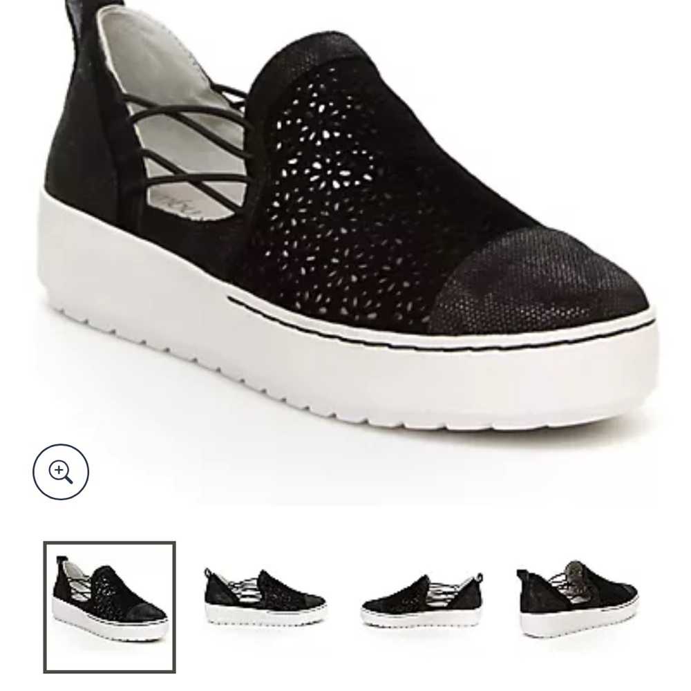 Jambu Women's Black Slip-on Sneakers
